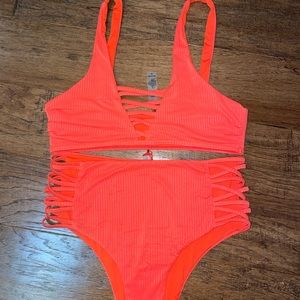 Neon Orange Swim - never worn.